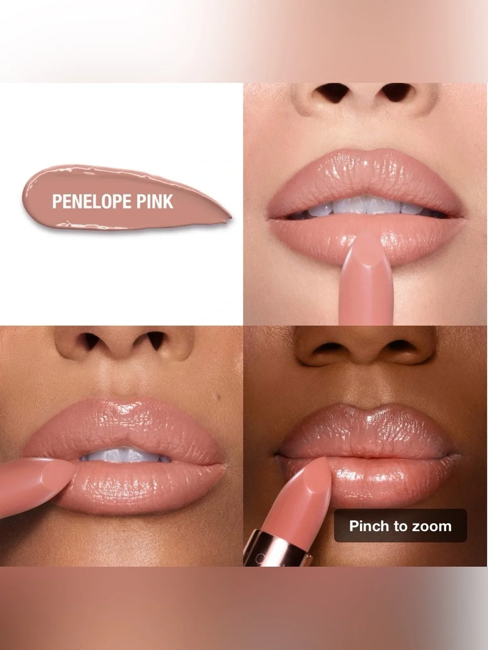 Charlotte Tilbury K.I.S.S.I.N.G Lipstick - Penelope Pink